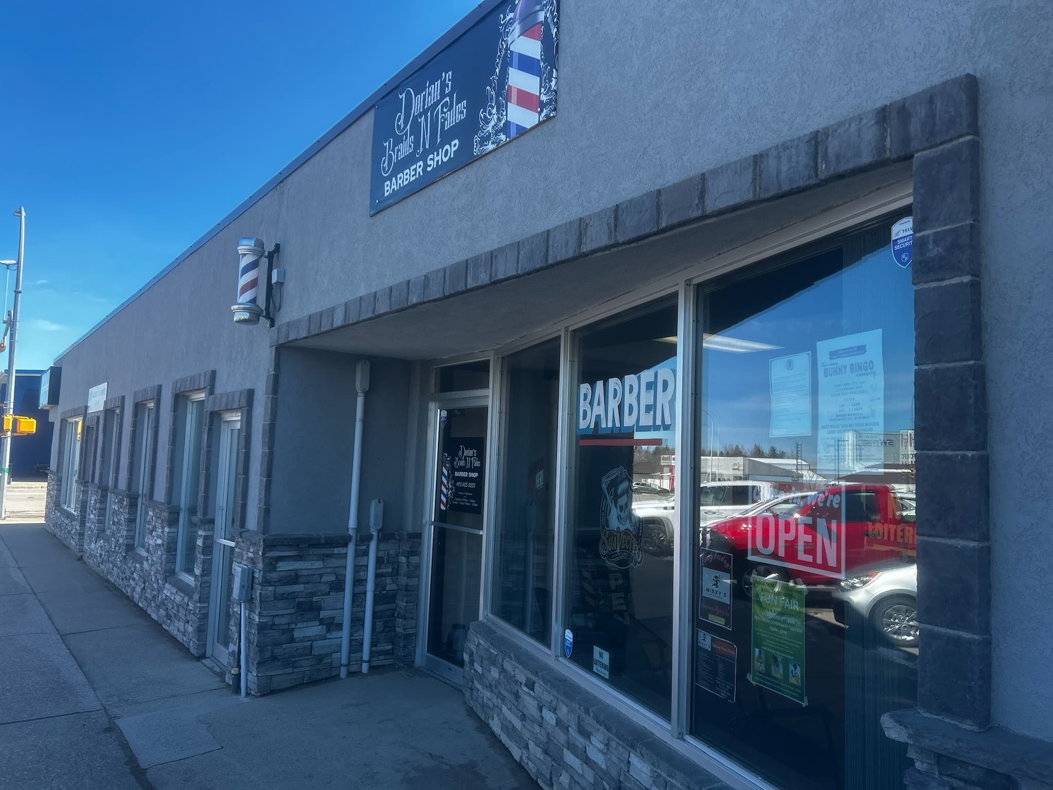 Dorian's Braids & Fades - shop interior